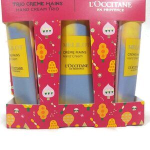 L'Occitane Limited Edition Mélilot Hand Cream Trio Set 30ML X 3 New
